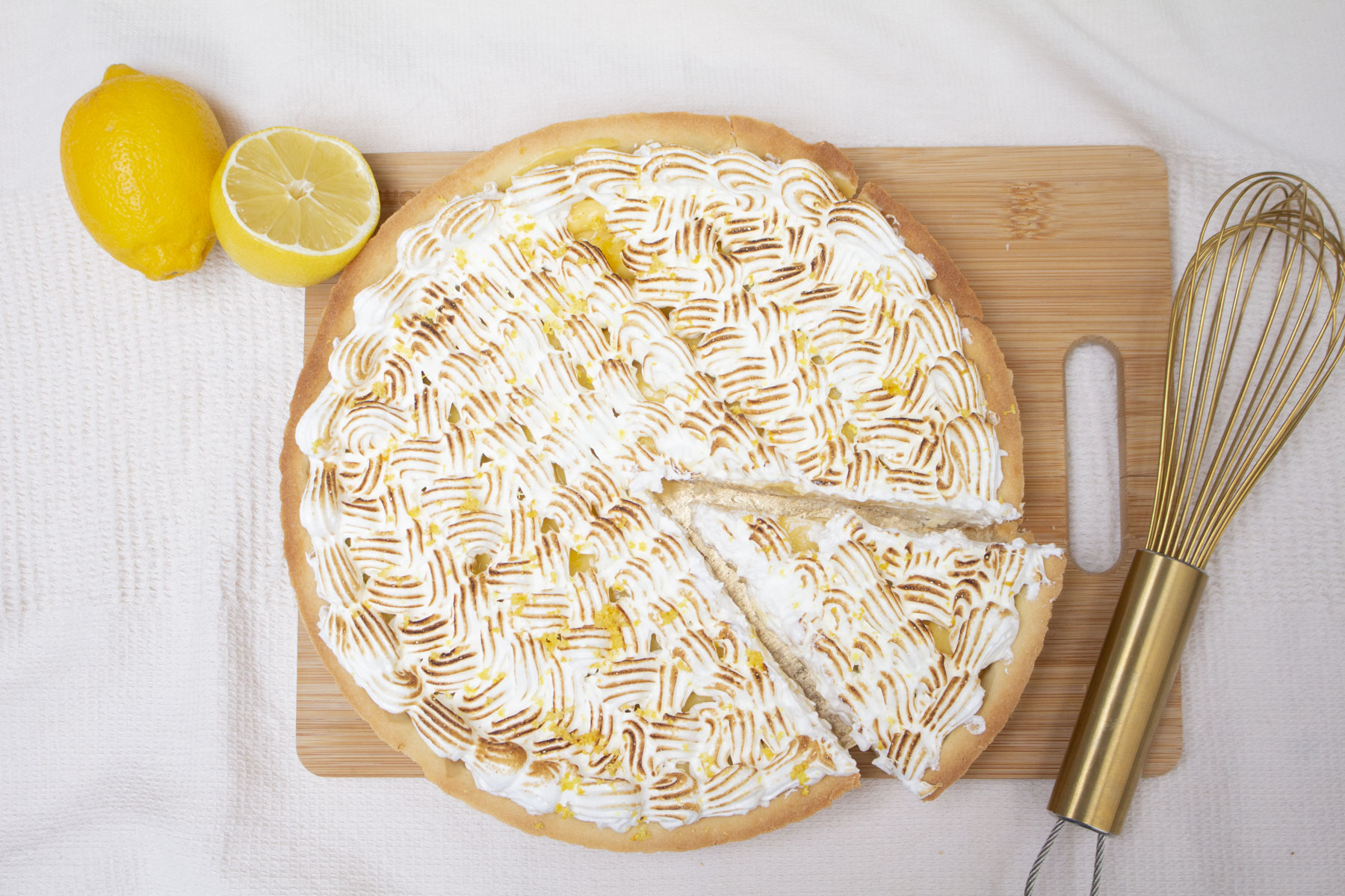 Recette du CAP cuisine : la tarte au citron meringuée 