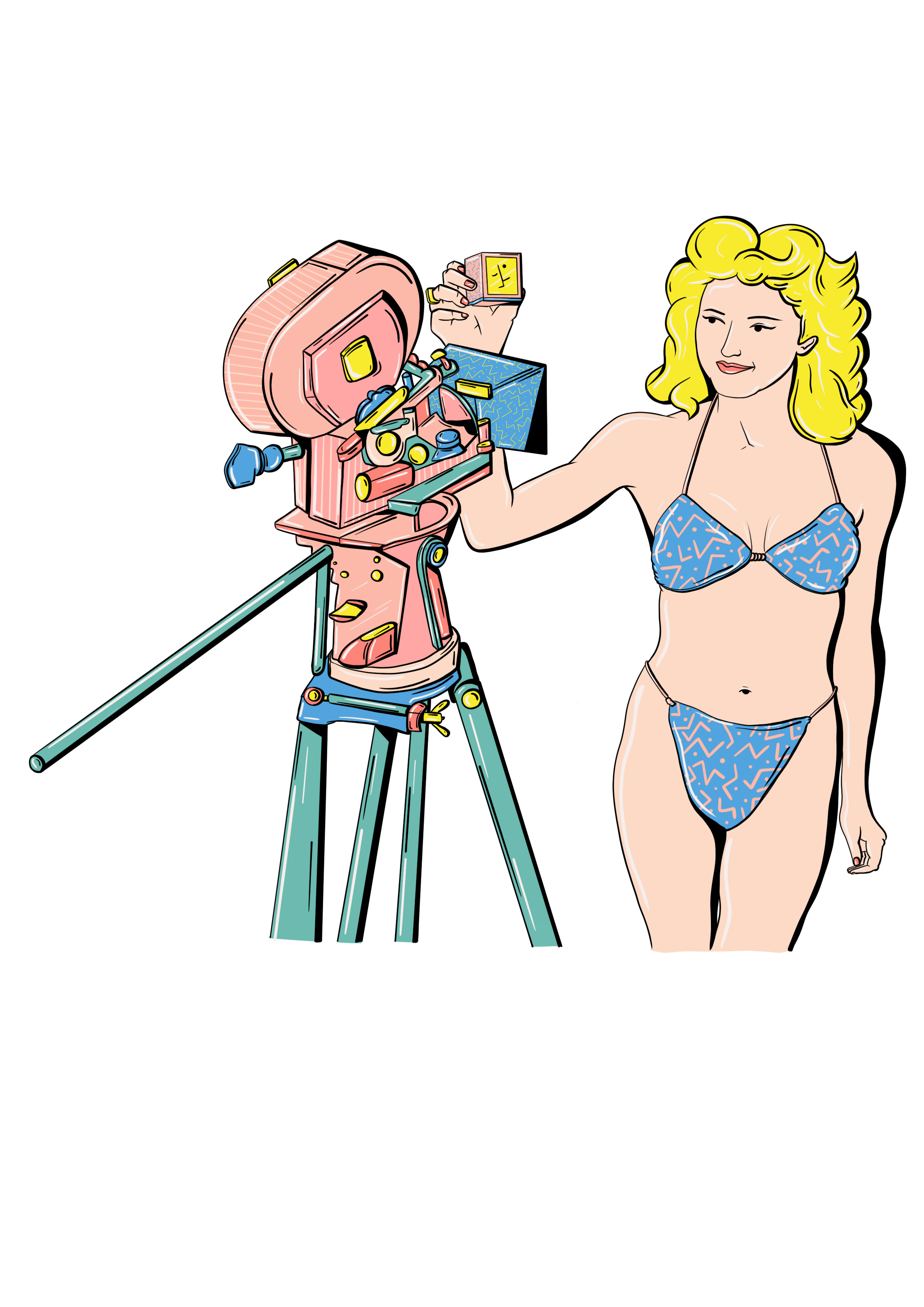 illustration du bikini de Louis Réard